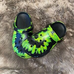 Tie Dye Crocs Men’s 6 Women’s 8